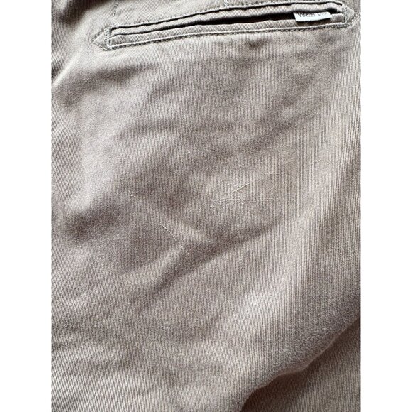 WINGS+HORNS Westpoint Olive Green Cotton Twill Straight Chino Pants, Size 29 - Picture 10 of 16